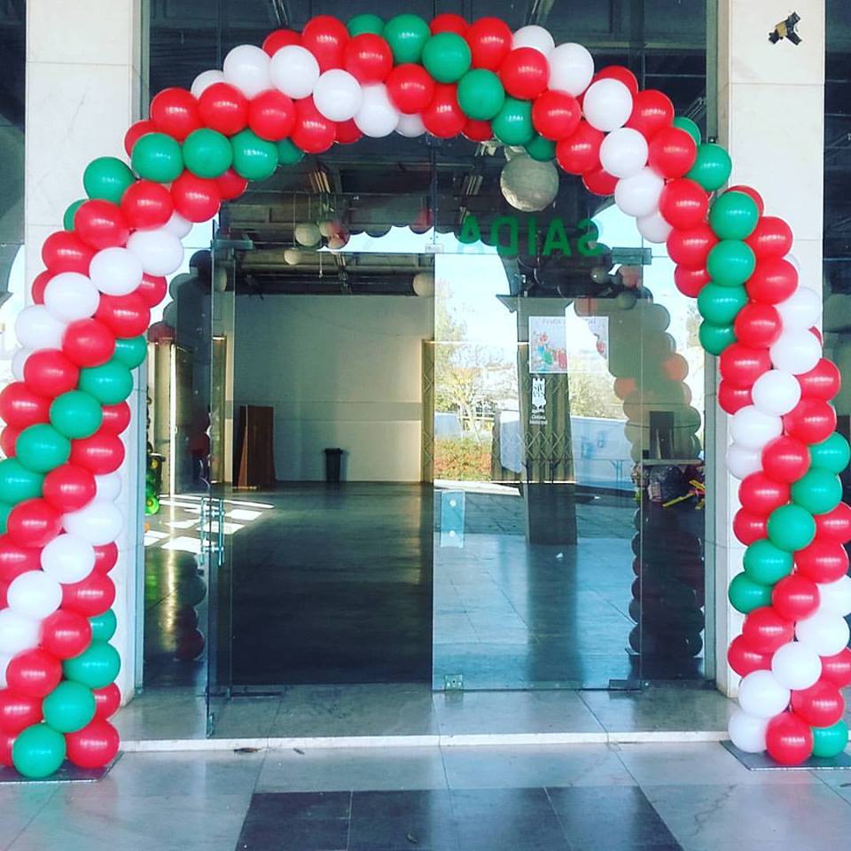 Arco de Balões | Oficina de Sonhos - Animação e Decoração de Eventos Algarve