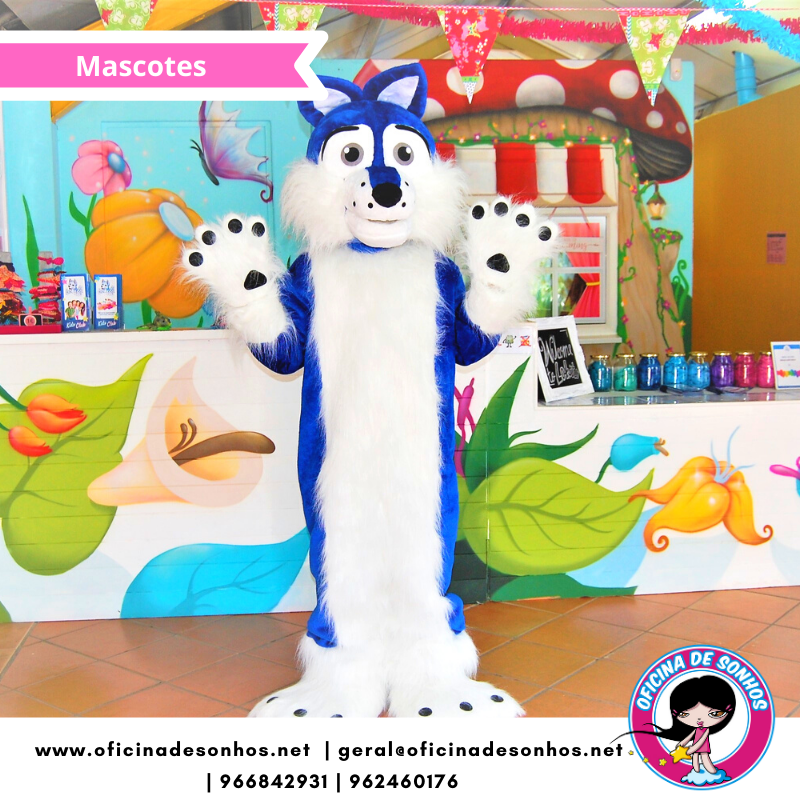 Mascotes | Oficina de Sonhos - Animação e Decoração de Eventos Algarve