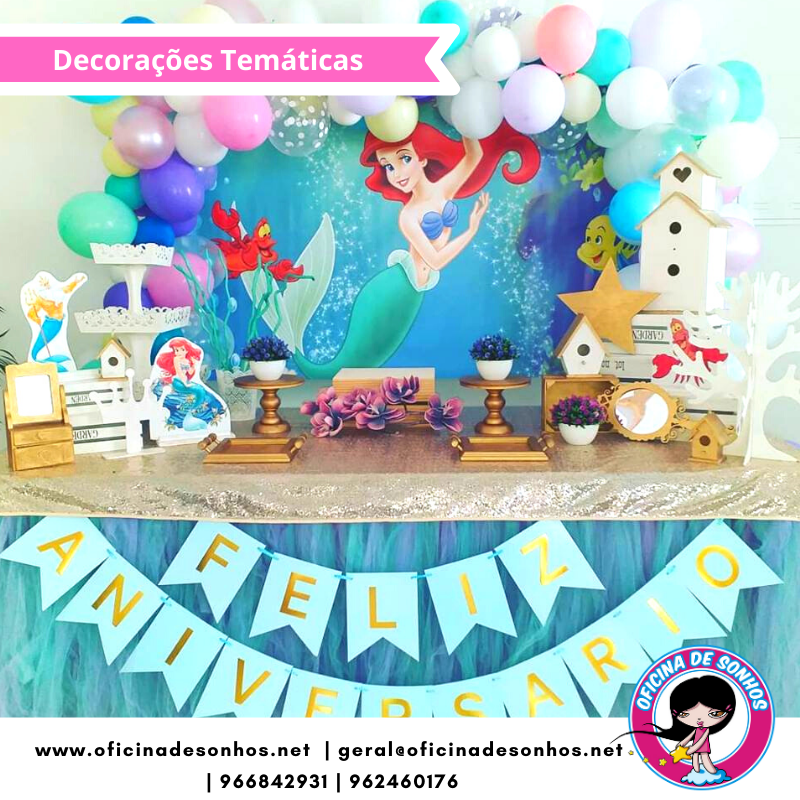 Decorações Temáticas | Oficina de Sonhos - Animação e Decoração de Eventos Algarve