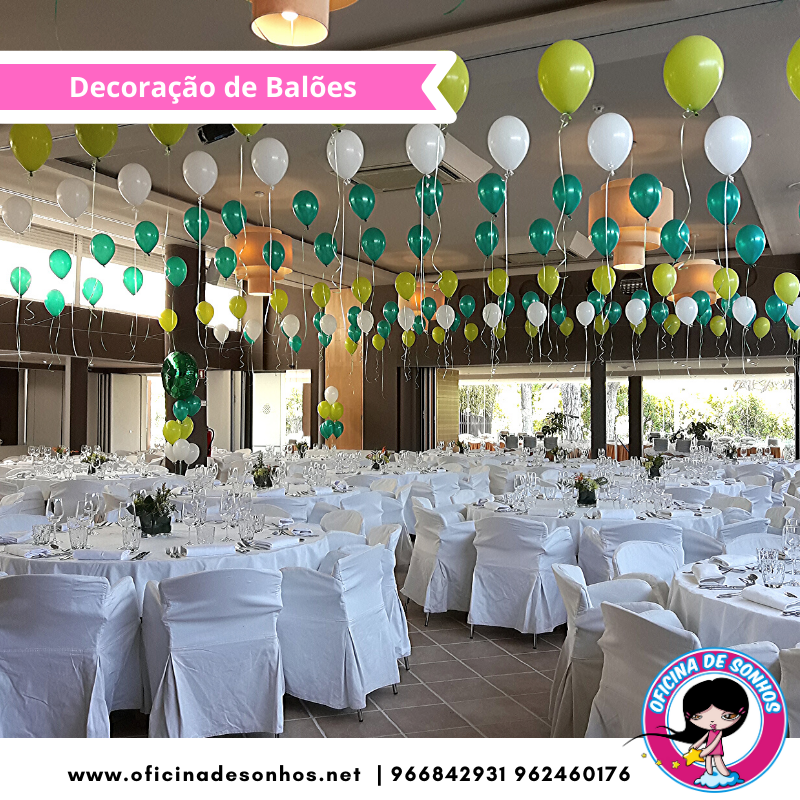 Decoração de Balões | Oficina de Sonhos - Animação e Decoração de Eventos Algarve