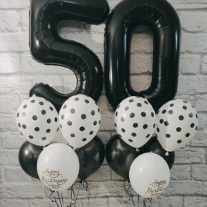 Bouquet de Balões Números | Surpresas com Balões Algarve - Oficina de Sonhos