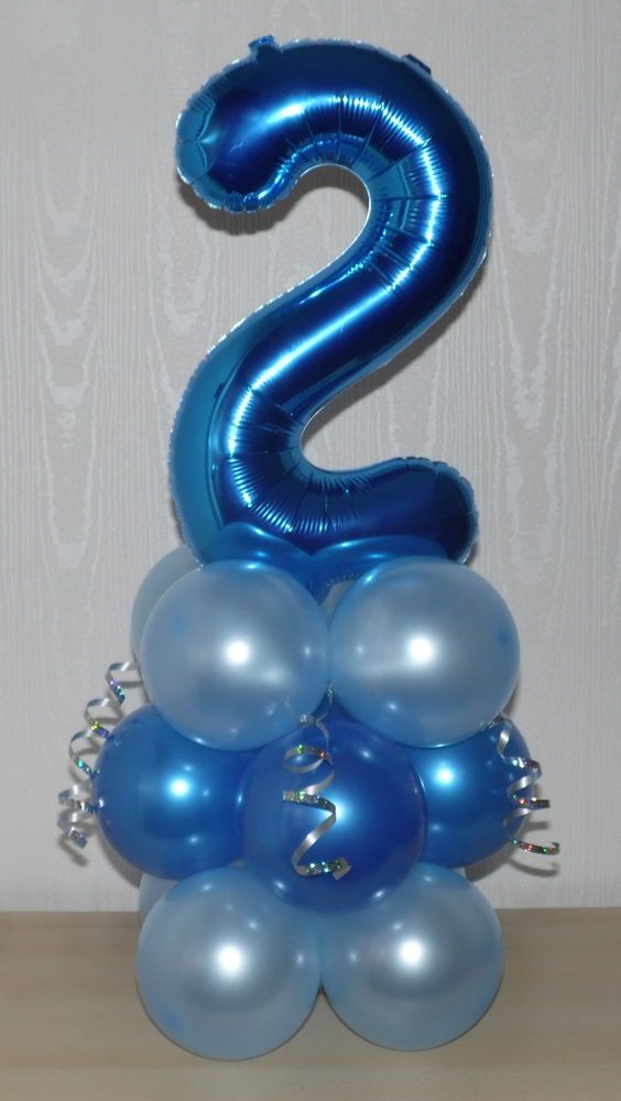 Centro de Mesa Numero | Surpresas com Balões Algarve - Oficina de Sonhos