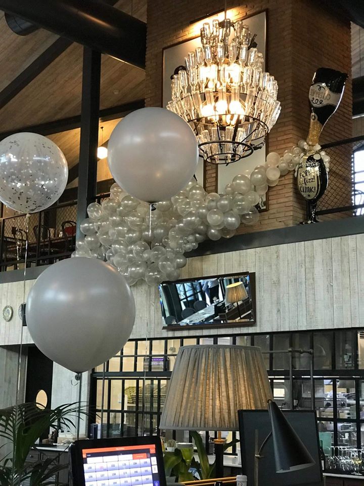 Decoração de Balões New Year Eve | Oficina de Sonhos - Animação e Decoração de Eventos Algarve