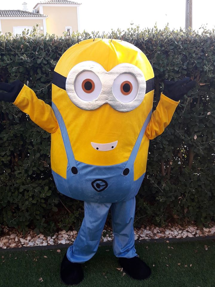 Mascote Minions | Oficina de Sonhos - Animação e Decoração de Eventos Algarve