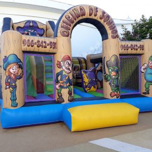 Insuflável Super Piratas | Aluguer de Insufláveis Oficina de Sonhos Algarve