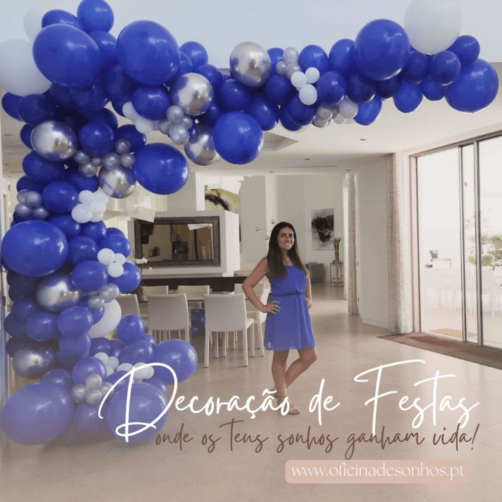 Decoração de festa temática | Oficina de Sonhos - Animação e Decoração de Eventos Algarve